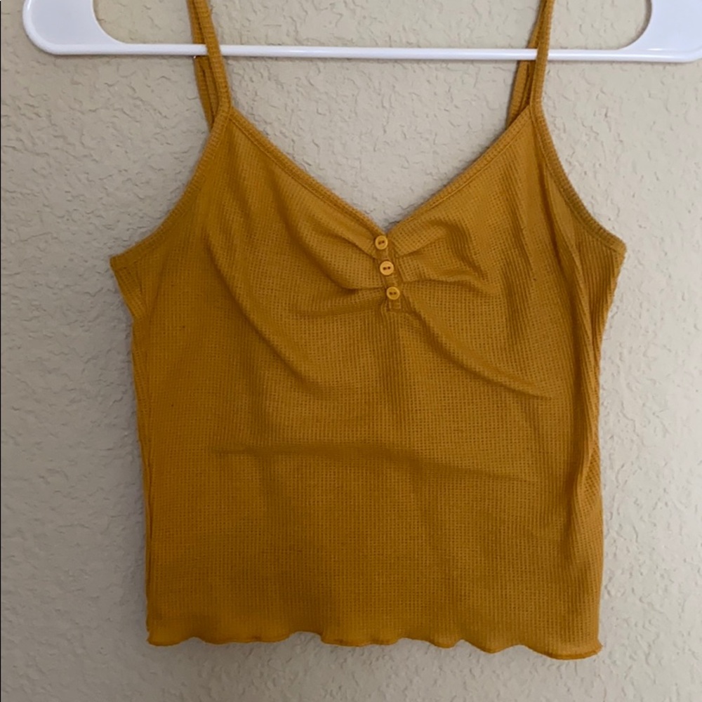 Yellow tank